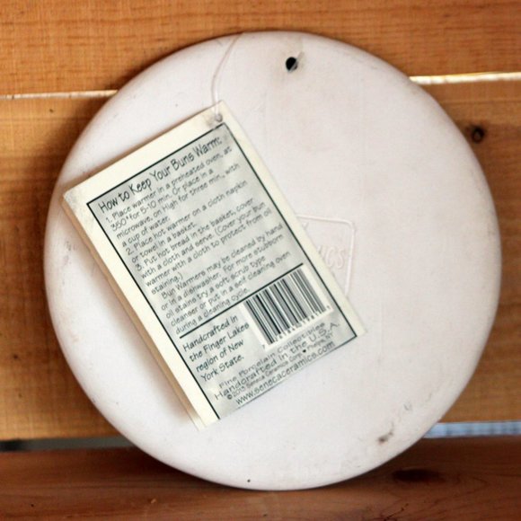 Seneca Ceramics Irish Blessings Bread And Bun Warmer Trivet - Picture 7 of 7